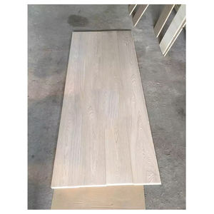 Plancher en <span class=keywords><strong>bois</strong></span> d'ingénierie en chêne blanc <span class=keywords><strong>blanchi</strong></span> <span class=keywords><strong>de</strong></span> première qualité - <span class=keywords><strong>Planche</strong></span> <span class=keywords><strong>de</strong></span> 1900x190 mm, épaisseur <span class=keywords><strong>de</strong></span> 15 mm, finition anti-rayures UV, design contemporain - Product Image 1