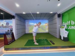 Machines de jeu de golf sportives tendance pour centres commerciaux, simulation réaliste, à monnayeur - Product Image 5