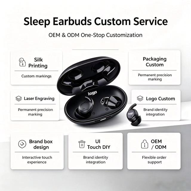 Custom Wireless Earbud Metallic Coated in Ear Headphones with Clear Audio