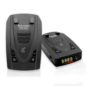 Karadar Pro960 Car anti radar detector signature 2 in 1 Speed GPS for Russia LED Display Car Speed Radar Detector