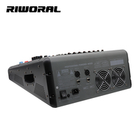 Console de son numérique professionnelle PRO-860D double 99 effets DSP Interface USB 650W mélangeur Audio de puissance à 8 canaux équipement Audio