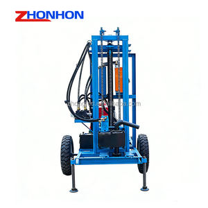 Plataforma de Perforación de Pozos de Agua con Ruedas y <span class=keywords><strong>Mecanismo</strong></span> Rotatorio de Alto Rendimiento para una Penetración sin Esfuerzo en Suelos Duros y Rocas - Product Image 1