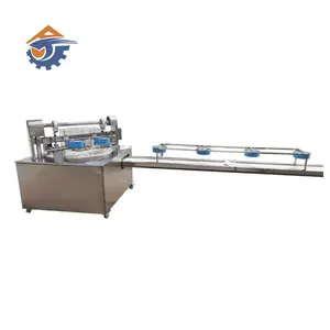 Fully automatic energy bar sushi rice ball forming making rice candy bar production line