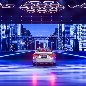 Tubo de luz LED RGB para concierto, grúa de elevación triangular, cabrestante cinético, DMX - Product Image 5