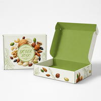 Caja de Regalo de Cartón Corrugado Impresa Personalizada, Embalaje de Cartón Reciclable para Regalos de Navidad, Cumpleaños, Festividades y Eventos