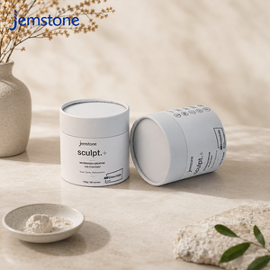 Factory Direct Custom Matte Finish Supplement Cardboard Tube for <b>Protein</b> Powder Packaging Luxury Round Cylinder Box - Product Image 6