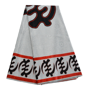 Giá bán buôn phi in kỹ thuật số in sáp thổ cẩm Jacquard ankara vải - Product Image 6