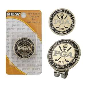 Marcador de Pelota Magnético Extraíble de Diseño Personalizado, Ficha de Póker Metálica para <span class=keywords><strong>Golf</strong></span>, Productos de <span class=keywords><strong>Golf</strong></span> Únicos - Product Image 1