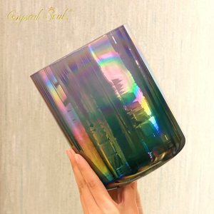Crystal Soul Diseño exclusivo <span class=keywords><strong>de</strong></span> Cosmic Aurora Alchemy Crystal Bowl 432Hz Paso perfecto - Product Image 4
