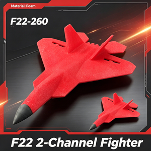 ZHIYANG F22-260 Avión de Control Remoto de Espuma EPP de 2.4GHz, Modelo de Avión de Combate, Juguete de Avión RC - Product Image 1