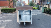 Chariot à café personnalisé Etodevice avec roues, chariot mobile commercial pour boissons