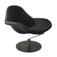 Chaise de loisirs en acier courbé de style moderne italien, design artistique, mobilier de salon en métal de luxe léger