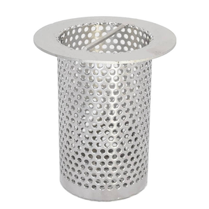 Maßgefertigter 304 Edelstahl Industriefilter Siebkorb für Abwasserbehandlung und Umweltschutz - Product Image 1