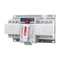 Commutateur de transfert automatique double alimentation 2P 63A ATES pour alimentation de secours CA monophasé triphasé haute puissance pour usage domestique – Fabriqué en Chine