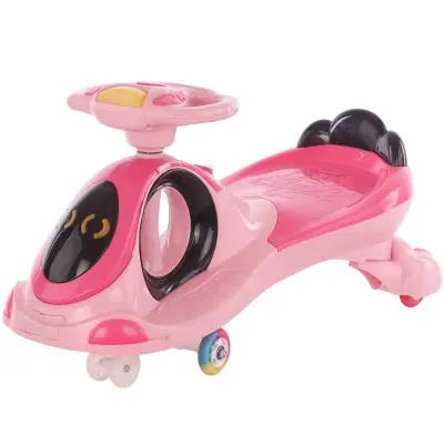 Hot sale Swing Car Toy Baby Car Cheap Plastic Toy Baby Swing Ride On Car With Music And Light