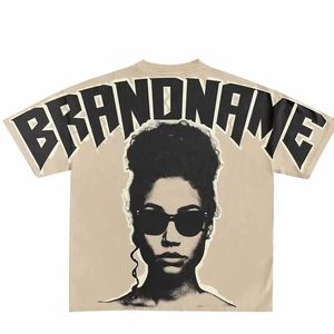 T-shirt pour homme en coton 100% surdimensionné, impression DTG, logo, t-shirt lourd, lavage à l'acide, vintage, personnalisé, vente en gros OEM - Product Image 4