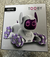 Tier-Fernbedienungsauto Acht-Rad-Kinder-Elektro-Mechanischer Roboterhund Intelligentes Spielzeug aus Kunststoff für Drinnen