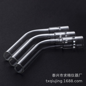 Glass Straight Pipe 12x110mm Transparent With Filter Smoking Accessory Wholesale - Product Image 5