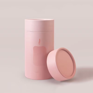 หลอดกระดาษลูกฟูกกล่องเครื่องสำอางทรงกระบอกกระดาษแข็งหลากสี - Product Image 6