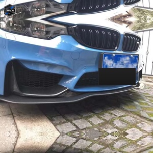 Lèvre de pare-chocs avant en fibre de carbone style PSM pour BMW <span class=keywords><strong>F</strong></span>-<span class=keywords><strong>80</strong></span> M3 <span class=keywords><strong>F</strong></span>-82 <span class=keywords><strong>M4</strong></span> 2015-2019, séparateur de lèvre avant, spoiler de menton, bas de caisse - Product Image 5
