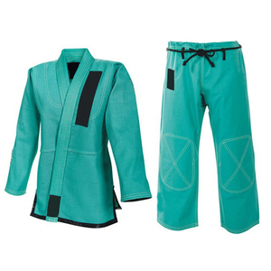 Trajes de Karate, Camiseta Amarilla, Pantalones Negros, 100% Algodón, Duraderos, Unisex para Adultos, Ropa de Artes Marciales, Corte Regular, en Venta - Product Image 4
