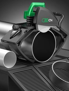 Machine de découpe de tuyaux automatique portable ZD800 pour tuyaux en acier et en plastique - Product Image 1