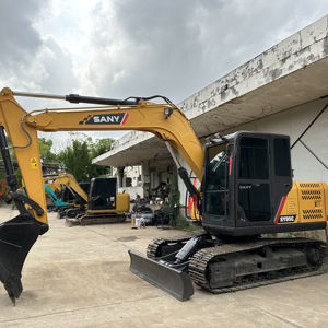 2021 ans, mini pelle Sany SY75C d'occasion de 7 tonnes, Sany SY60C/75C/95C/135C/215C, en bon état, en stock - Product Image 1