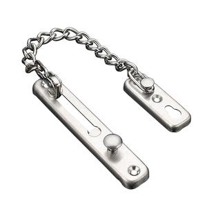Cadena de Seguridad con Perno para Cerradura de Puerta Interior de Hotel, Pestillo de Seguridad para Ventanas y Puertas con Cadena para Hoteles - Product Image 5
