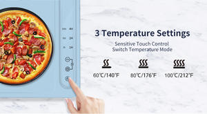 Plaque chauffante électrique portable et pliable <span class=keywords><strong>en</strong></span> silicone pour aliments, idéale pour les fêtes, les voyages et la <span class=keywords><strong>cuisine</strong></span> - Product Image 5