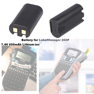 Reemplazo de la batería de iones de litio de 7,4 V 650mAh para 3M PL200 DYMO 260P 280 de etiquetas portátil LabelManager 260 260P 280 de etiquetas portátil LabelManager 14430 S0895880 W003688 - Product Image 2