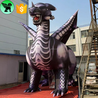 19.28ft Événement Éclairage Gonflable Animal Réplique Personnalisé Fête Publicité Gonflable Dessin Animé Mascotte Pour L'extérieur A10537