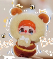 Usine source Little Dumb KIKI Plush Zoo Plush Blind Box Vente en gros de peluches, poupée en peluche applicable à la décoration et aux cadeaux