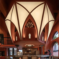 Café-bar élégant à éclairage LED moderne et simple pour café, boutique, présentoir de comptoir pour café, présentation et pâtisserie