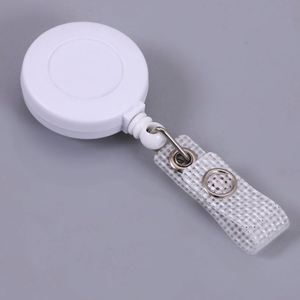 Wholesale Promotional Retractable <b>ID</b> Card and Nursing Clip <b>Holder</b> Colourful Plastic Badge Reel for Doctors Credit Card Users - Product Image 6
