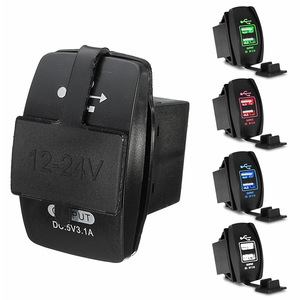 Car Cigarette <b>Lighter</b> USB Adapter 12V DC 5V 3.1A Dual Port Charger For Mobile Phone General Purpose Type - Product Image 5