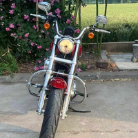 Motocicleta Sportster 883 Cruiser, Excelente Estado. Motor bicilíndrico en V de 883 cc refrigerado por aire, frenos de disco, totalmente funcional.