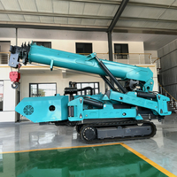 Grue araignée compacte de 5 tonnes à flèche télescopique, commande hydraulique à distance, petite grue de levage
