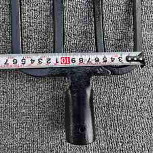 Tête de fourche <span class=keywords><strong>à</strong></span> <span class=keywords><strong>4</strong></span> <span class=keywords><strong>dents</strong></span> haute résistance pour <span class=keywords><strong>fumier</strong></span>, foin et terre, en acier soudé - Product Image 5