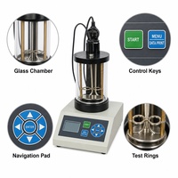 STM D36 Automatic Asphalt Softening Point Tester Ring and Ball Apparatus Laboratory Bitumen Testing Equipment 220V