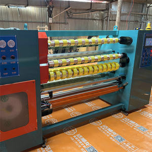 Máquina De Corte Rebobinado De Cinta De Embalaje BOPP Full Automatic De Cuatro Ejes De Alta Calidad - Product Image 3