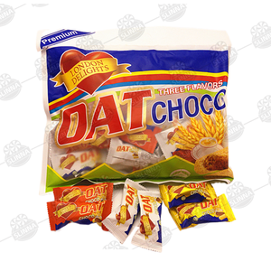 Barra de Avena con Chocolate, Dulce de Avena, Cereal Instantáneo, Snacks Vegetarianos, Barra de Chocolate y Avena Original - Product Image 5