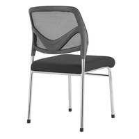 Chaise de bureau en maille empilable bon marché avec mousse empilable pour la maison salle d'attente conférence réception exécutive visiteur invité