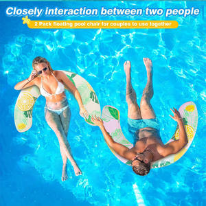 Flotador Inflable de PVC JOSEN para Adultos, Anillo en Forma de U para Nadar Debajo del Agua, Serie de Frutas Impresas - Product Image 6