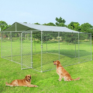 Ağır galvanizli açık zincir bağlantı köpek kulübesi/köpek Run Kennels/köpek kafesi köpek oyun parkı köpek kafesi - Product Image 6