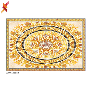 Azulejo decorativo de porcelana de diseño tradicional para hotel villa, decoración artística de cristal, Alfombra de medusa griega, azulejos para suelo - Product Image 3
