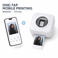 Imprimante photo portable couleur à jet d'encre de 2 pouces AIYIN C2, imprimante mini Bluetooth pour smartphone, vente en gros OEM ODM