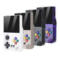 XZT M19 Console de jeu portable Connectivité TV Écran 3.5 pouces 64 Go Jeux rétro Console de jeu vidéo portable Console R36S