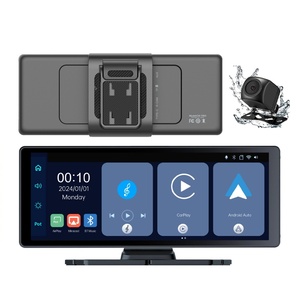 กล้องติดรถยนต์ไร้สายแบบพกพาข้ามพรมแดน รองรับ CarPlay & Android Auto ขนาด 8 นิ้ว ความละเอียด 4K HD WiFi รุ่น ZC14 - Product Image 4