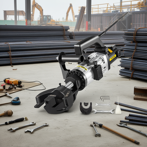 Dobladora de varillas eléctrica Vevor de 25 mm, hidráulica, manual, de 110 V, para construcción - Product Image 2