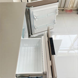 Nouveau prix d'usine, mini réfrigérateur-congélateur domestique 196L, réfrigérateur en plastique intégré, tiroir sous le comptoir, mini bar - Product Image 6